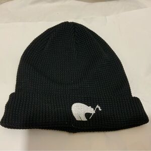 Ahead Authentic Beanie hat black white
